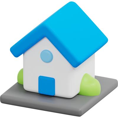 Rendering of a house